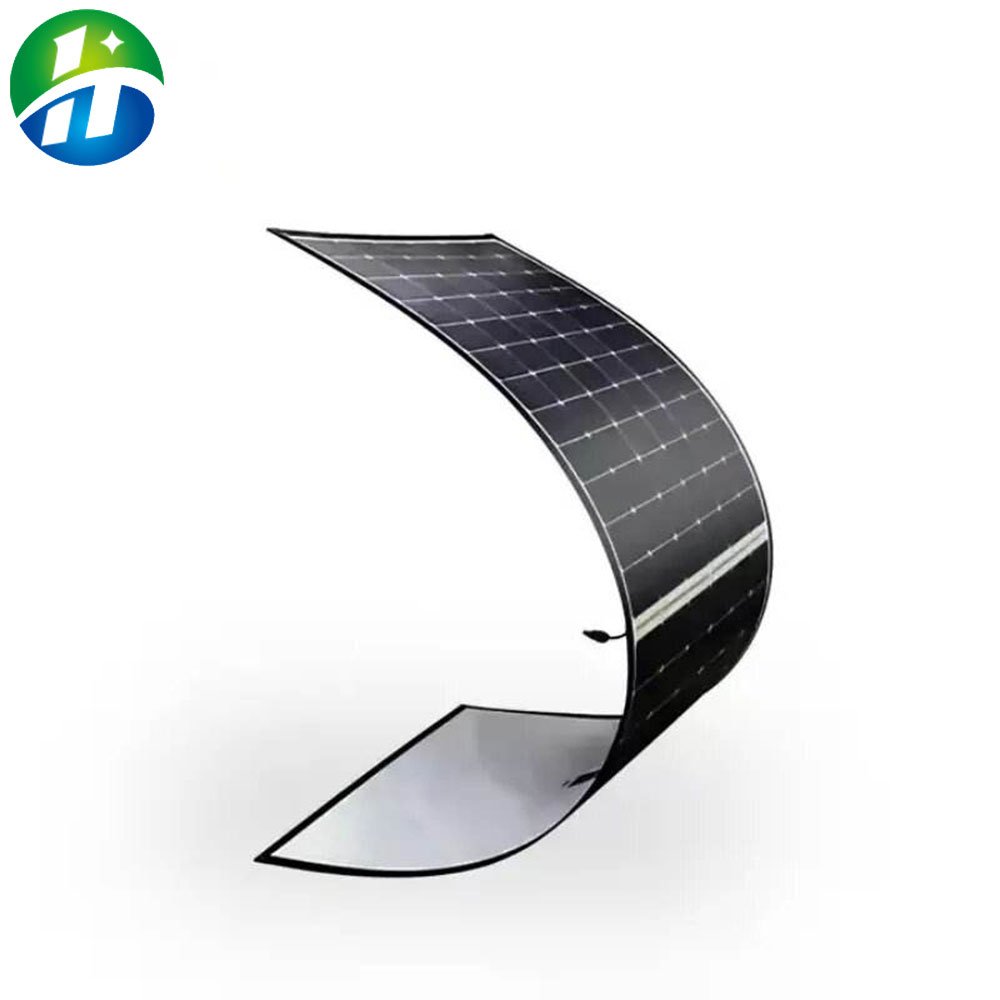 solar lighter weight solar panel 100W Flexible Solar Panels module flexible photovoltaic panel