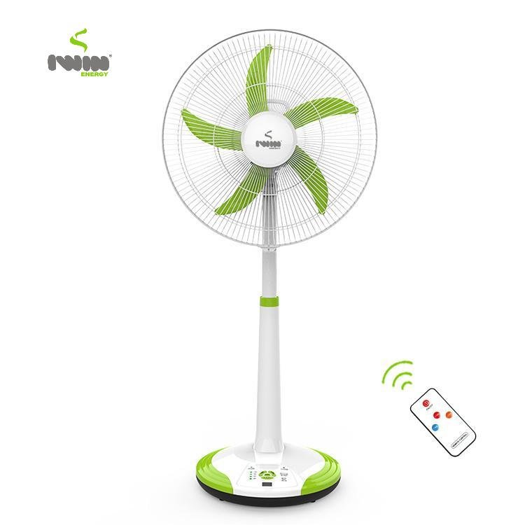 Floor standing ac/dc 16 inch 18 inch rechargeable solar standing fan 15 volt ac fan solar fans with solar panel
