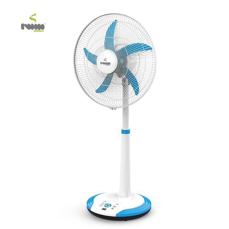 Floor standing ac/dc 16 inch 18 inch rechargeable solar standing fan 15 volt ac fan solar fans with solar panel