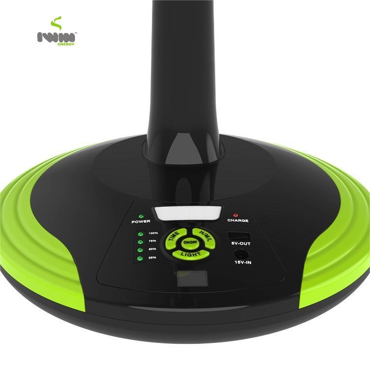 Floor standing ac/dc 16 inch 18 inch rechargeable solar standing fan 15 volt ac fan solar fans with solar panel