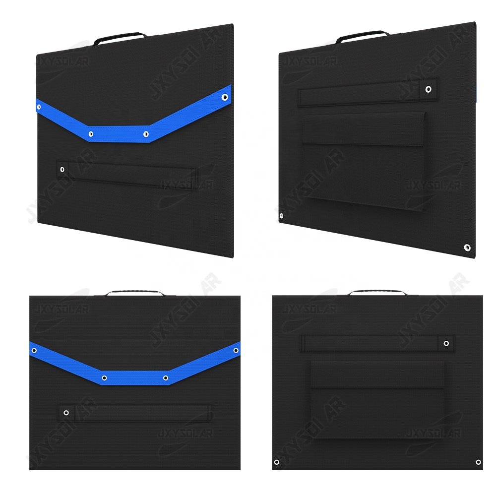 120W Foldable Solar Panel SunPower Cells for Portable Power Station Solar Generator Solar Charger 12V Battery Off Grid Solar