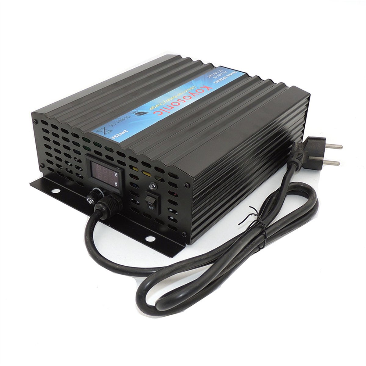 Battery Charger 12v/24v 25A 30A 40A 50A with DC30A fuse and AC10A Safety Pipe