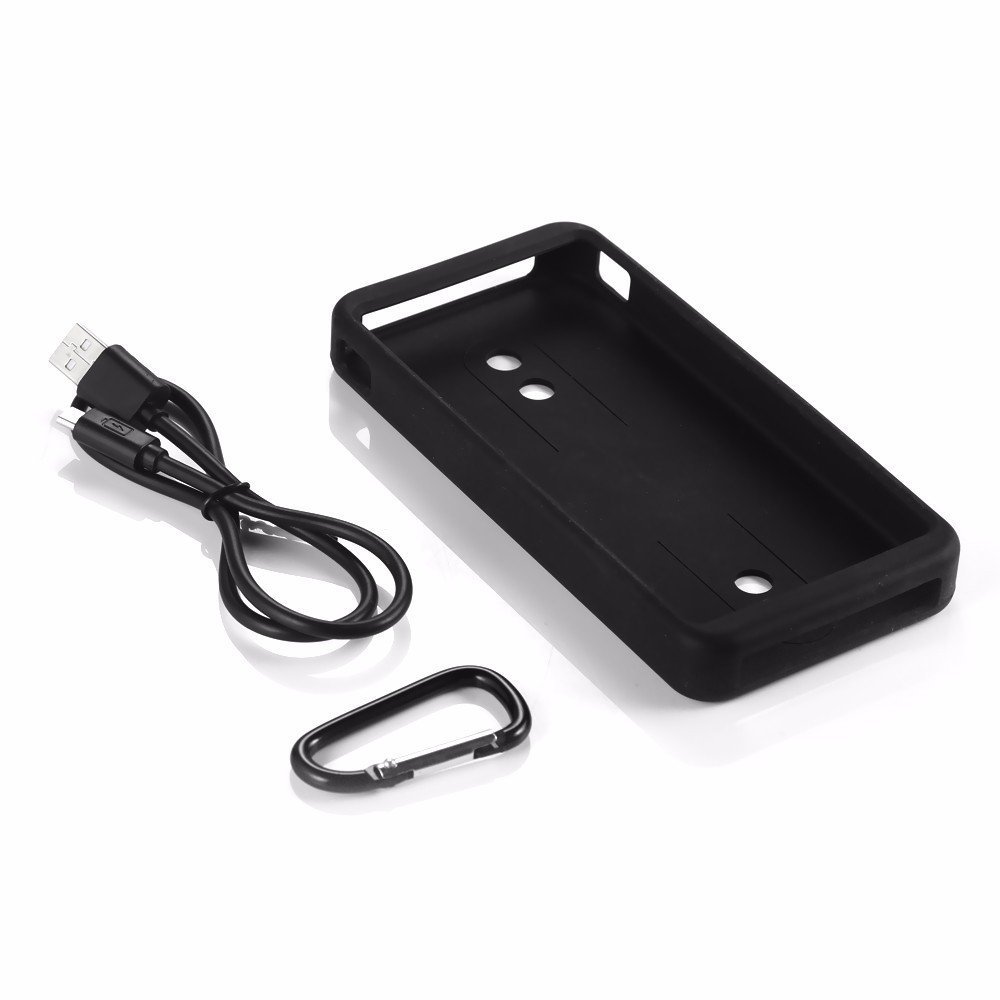 Waterproof Solar Power Bank 8000mah Dual USB Li-Polymer Battery Charger Travel Solar Power Bank with Powerful LED Light Camp