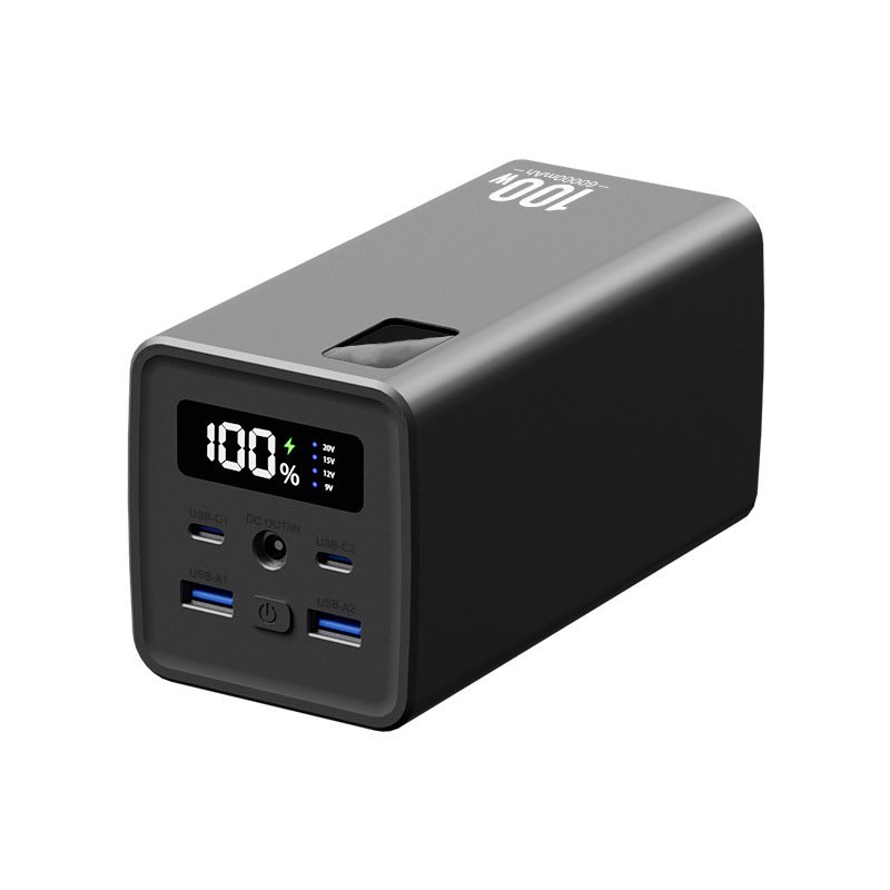 Promotional Gift PD100W Notebook Laptop Charger 60000 MA Large Capacity Portable Fast Charge DC Mobile Universal Powerbank CE/UL