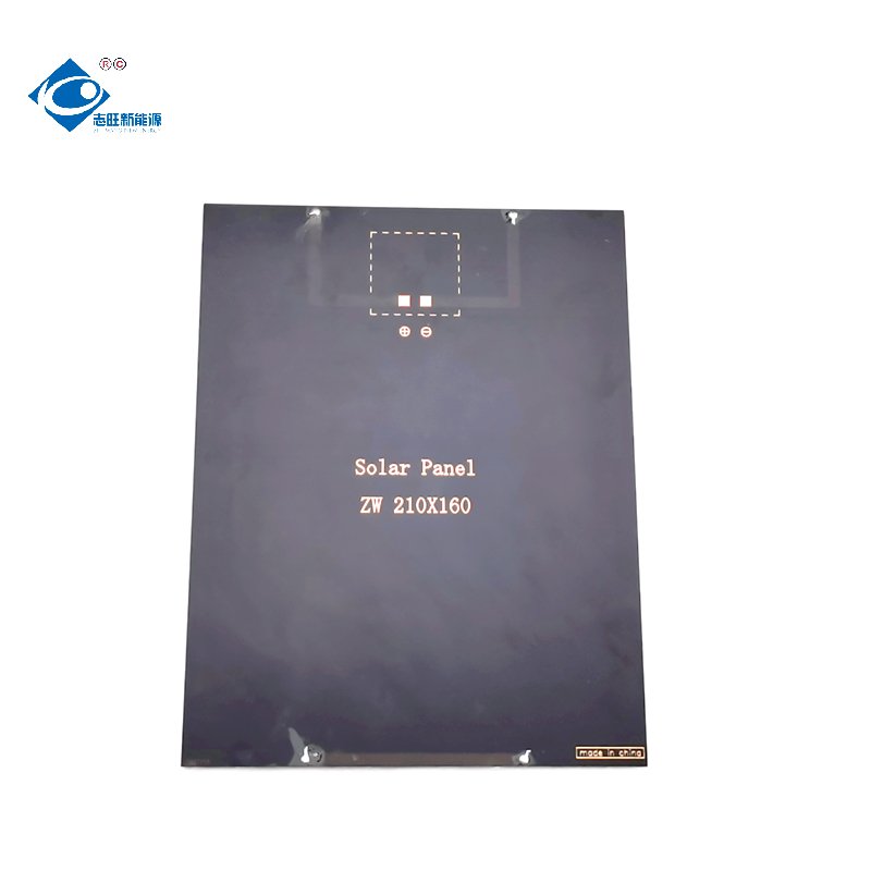 5W Lightweight Silicon Solar Panel ZW-210160-P Epoxy Resin Solar Panel 6V 9V 12V 18V Mini Portable Solar Panel Charger