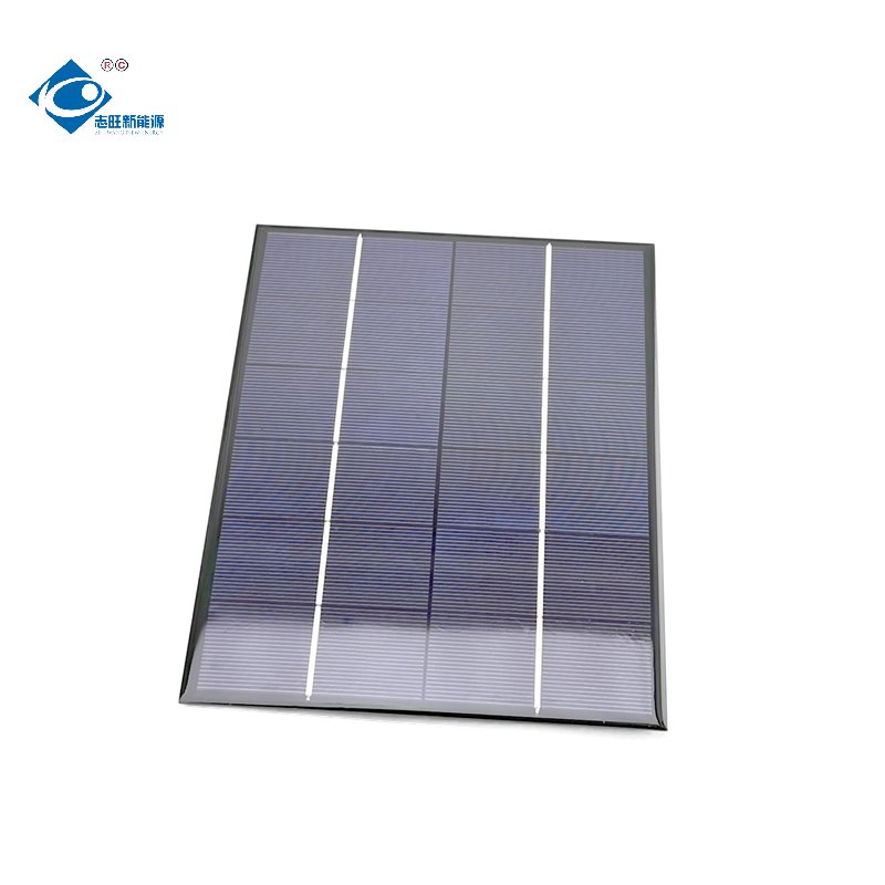 5W Lightweight Silicon Solar Panel ZW-210160-P Epoxy Resin Solar Panel 6V 9V 12V 18V Mini Portable Solar Panel Charger