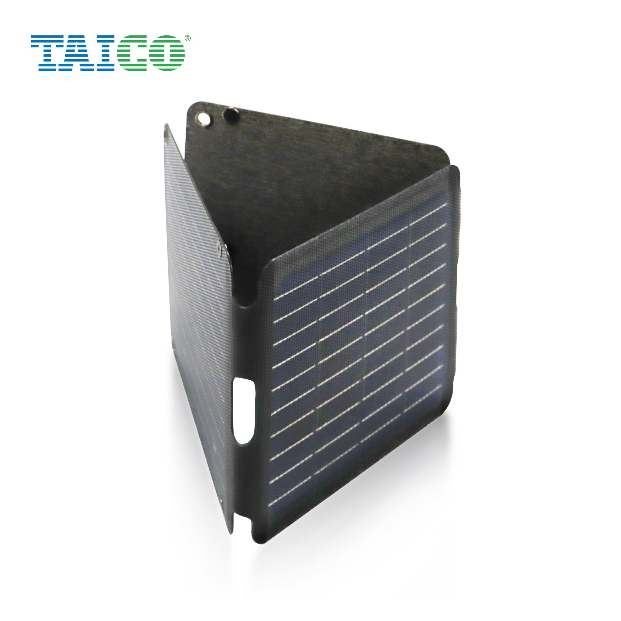 TAICO 21W Foldable Solar Panel 5V Portable Battery Charger Solar Panels USB Port Outdoor Waterproof Power Bank
