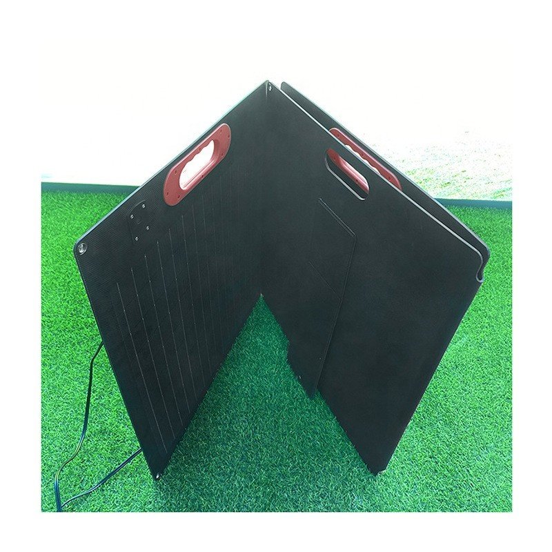 Outdoor Camping Portable Solar Panel Kit Charger 40w 60w 100w 150w 200w Folding Etfe Foldable Mono Solar PV Panel 150 watt 18v