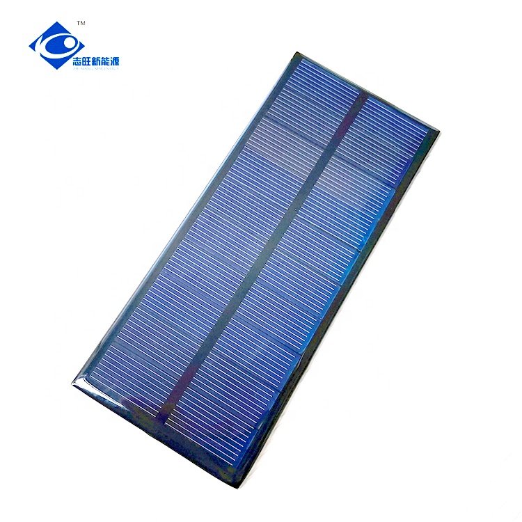 ZW-14060 High Efficiency Epoxy Adhesive Solar Panel 5V Lightweight Solar Module 1.1W Epoxy Sealed Solar Panel Charger