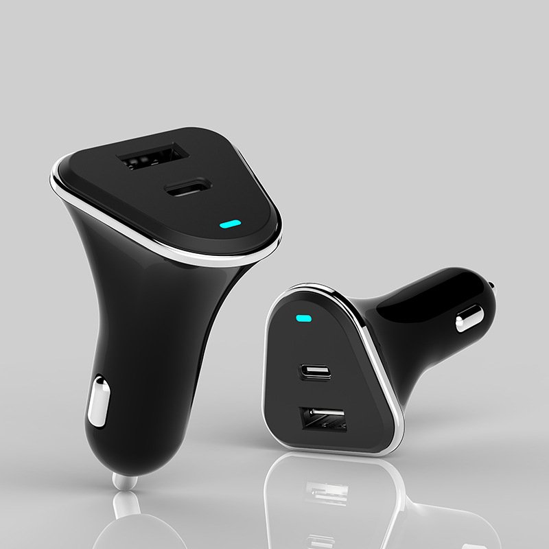 QC3.0 Car Charging PD Fast Car Charger Type-C 38W Car Fast Charging OEM Fast Charging