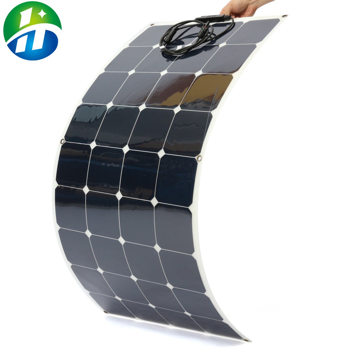 Wholesale thin solar panels 100W 200w 330w 350w 400w 500w Monocrystalline panel solar flexible solar panel bendable