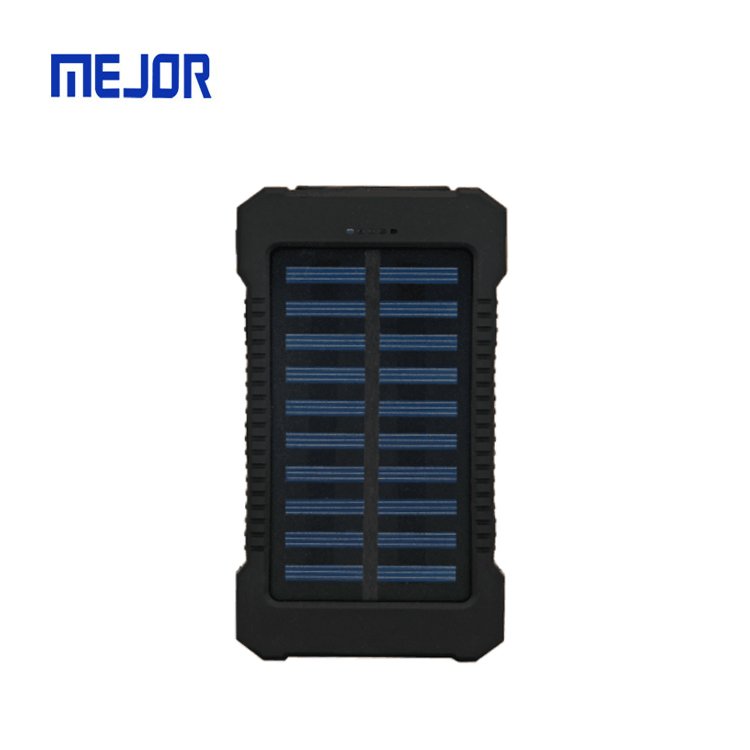 Portable mobile phone charge powerbank 20000mah dual USB Power Bank 10000mah outdoor solar charger
