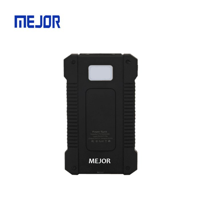 Portable mobile phone charge powerbank 20000mah dual USB Power Bank 10000mah outdoor solar charger