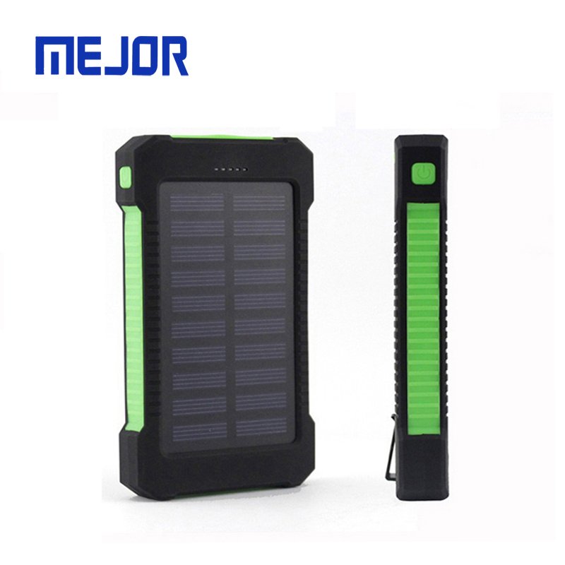 Portable mobile phone charge powerbank 20000mah dual USB Power Bank 10000mah outdoor solar charger