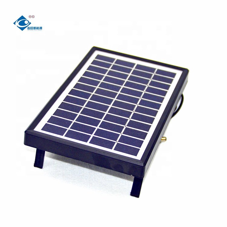3W Poly Glass Laminated Solar Panel 12V Camping Solar Panel Power Set ZW-3W-12V Lightweight Solar Panels Charger