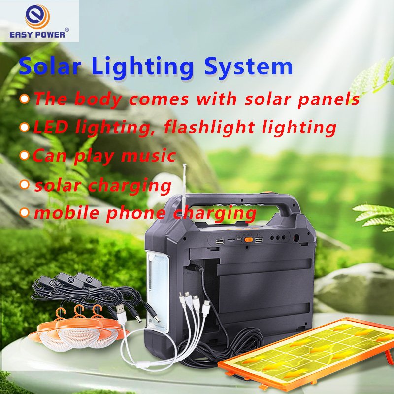 rechargeable Charging phone light bulb Outdoor home AC DC 4500mah Li-Ion18650 Portable Powerbank solar power Chargers Powerbank