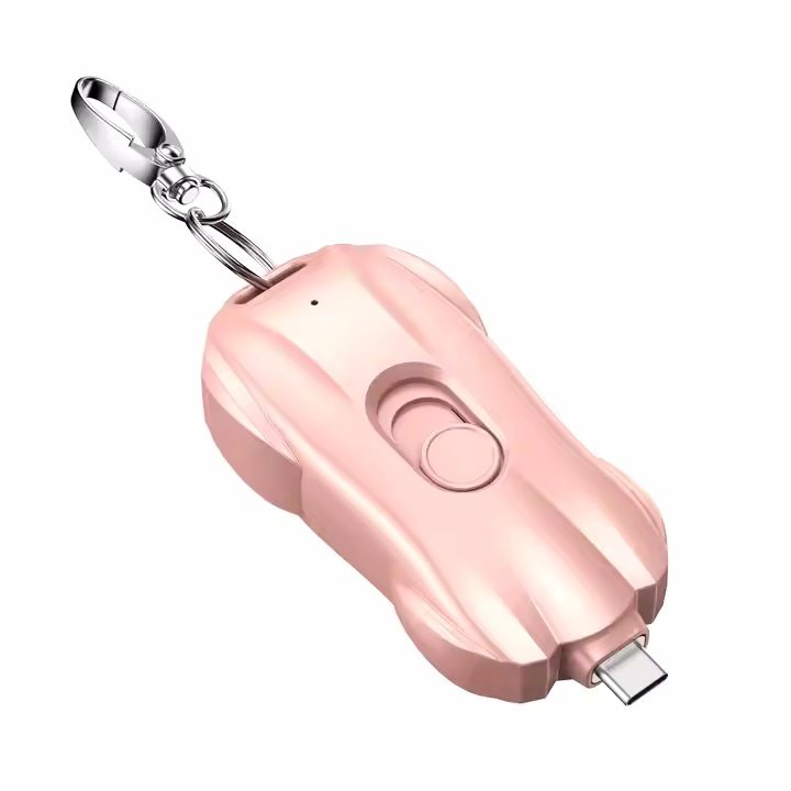 2024 Newest Portable Charger 1500mah Mini Power Bank Fast Charging Power Banks car key style keychain Powerbank For Phones