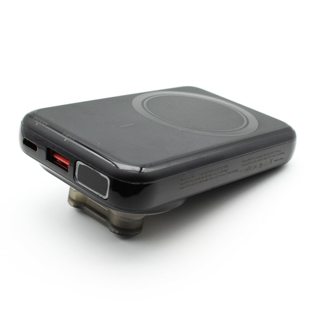2024 New W2 Portable Power Bank 10000mah High Capacity External Battery Power Bank Wireless Charger Magnetic With Phone Holder