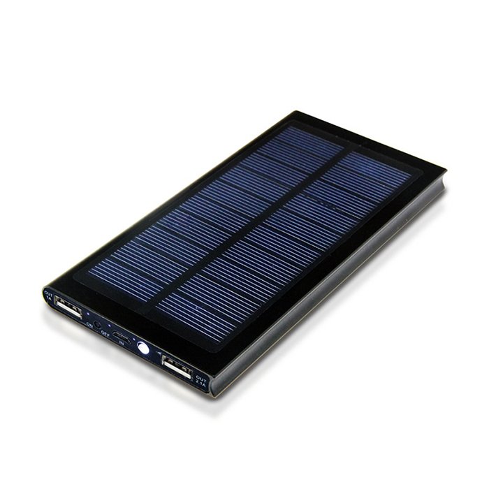 2018 New 20000 Mah Solar Power Bank External Battery Solar Charger For Power Bank with dual USB