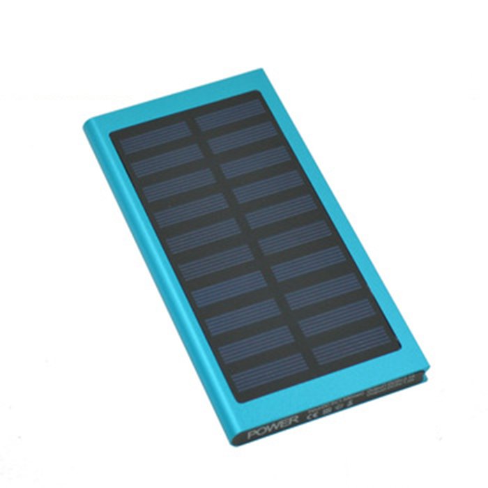 2018 New 20000 Mah Solar Power Bank External Battery Solar Charger For Power Bank with dual USB