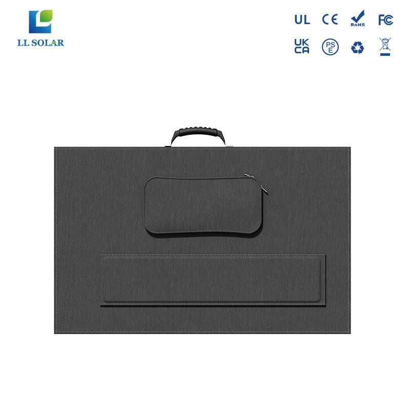 Waterproof Portable 400w Solar Blanket Monocrystalline Solar Panel Foldable For Camping