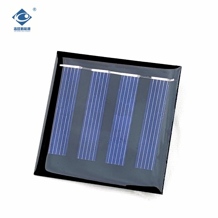 Customized Poly Mini Epoxy Solar Panel ZW-545545-2V Portable Solar Panel Charger 2V Epoxy Adhesive Solar Panel