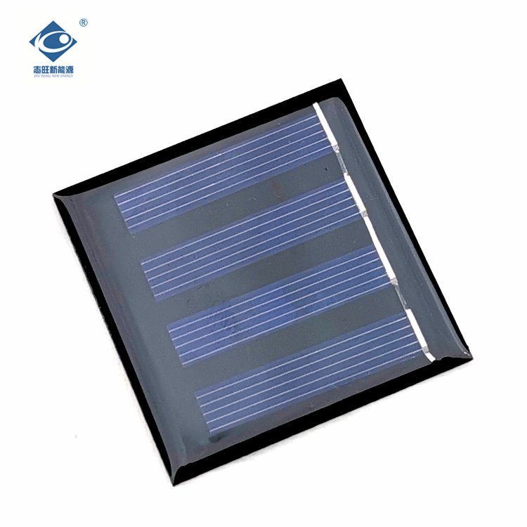 Customized Poly Mini Epoxy Solar Panel ZW-545545-2V Portable Solar Panel Charger 2V Epoxy Adhesive Solar Panel