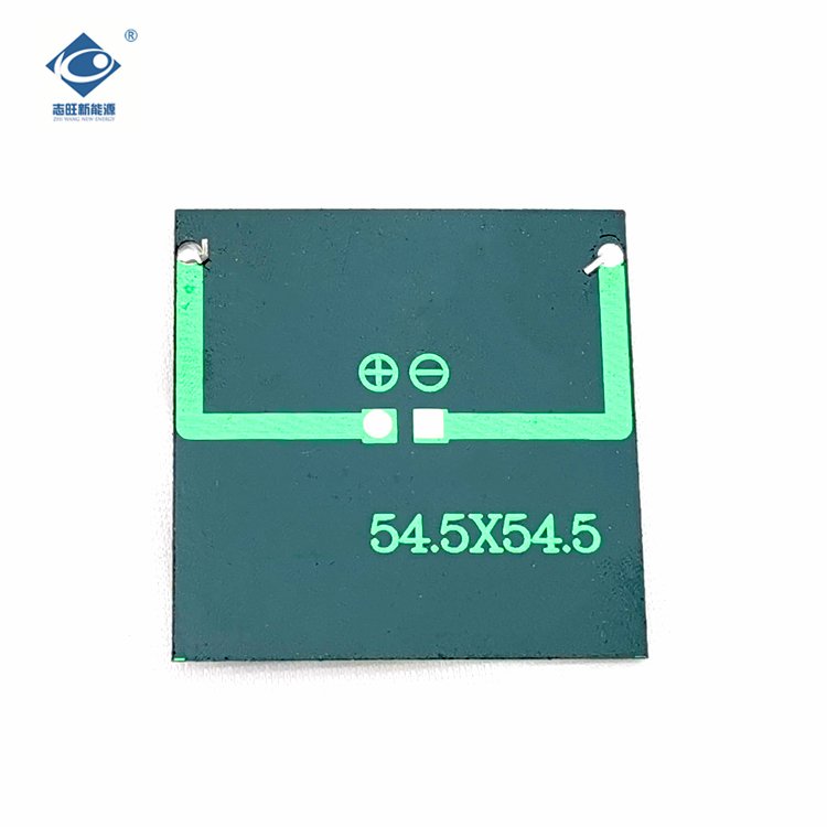 Customized Poly Mini Epoxy Solar Panel ZW-545545-2V Portable Solar Panel Charger 2V Epoxy Adhesive Solar Panel