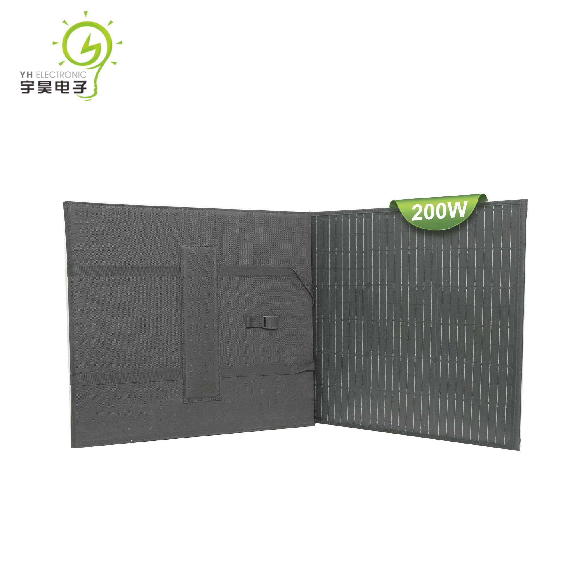 Lightweight folding solar powered portable charger 200W foldable solar panel for drone camping