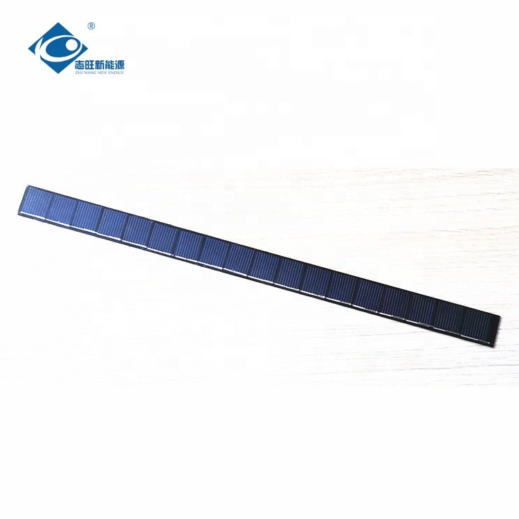 0.7W PET Photovoltaic Solar Panel ZW-30020 Strip Photovoltaic Laminated Solar Panel 9V Outdoor Smart Solar Panel Charger