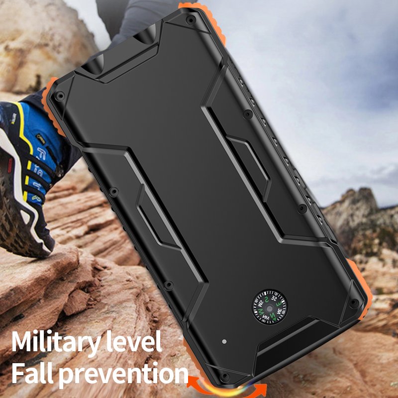 Solar Charger solar mobile power wireless charger portable external battery standby 10000MAH10/2000 For camping