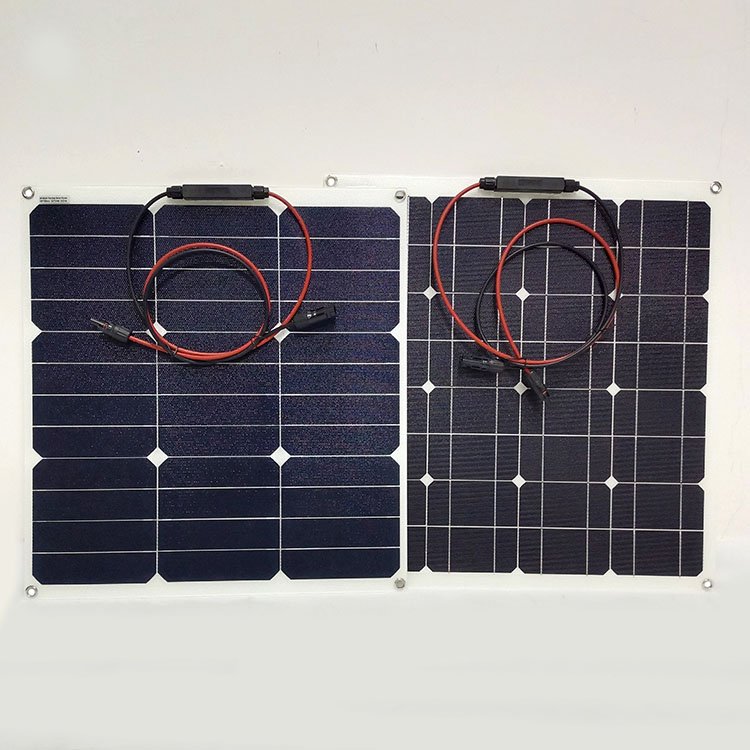 Outdoor Camping Charger Using 12v Small Flexible Solar Energy Panel 45w 50-80watt