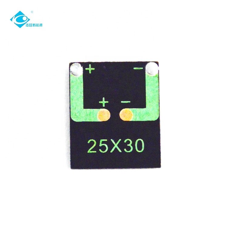 1V Transparent Epoxy Adhesive Solar Panel ZW-2530 Mini Epoxy Solar Panel 0.1W Portable Solar Panel Charger