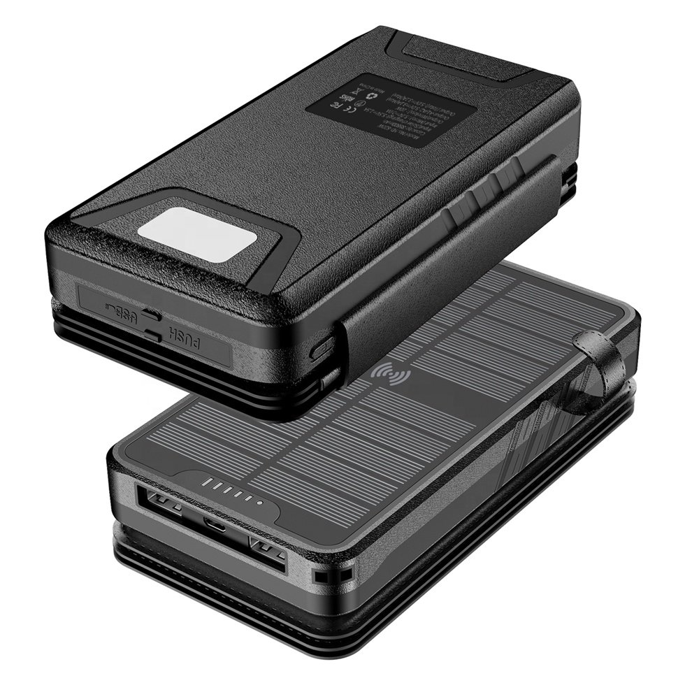 Folding Wireless Solar Power Bank 16000mAh26800mAh Unique Products In Latest Portable Trending Electronics External Battery Pack