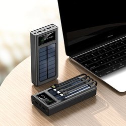 10000mah solar powerbank;20000mah solar power bank;30000mah solar power bank