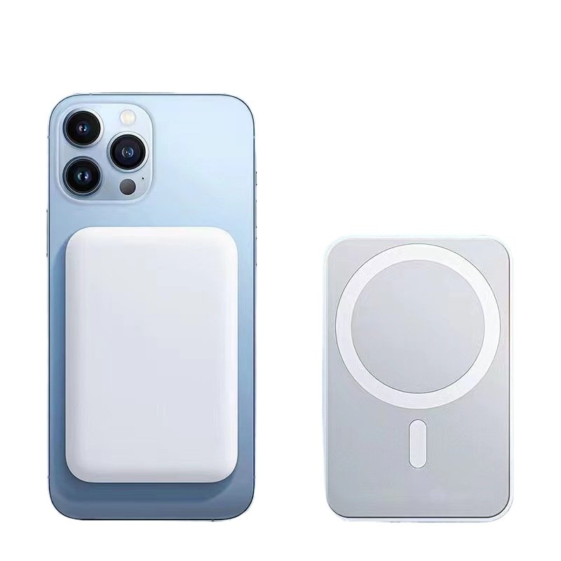 Powerful Magnetic Wireless Power Bank for iPhone 15 14 13 12pro Max & Android Phones 5000mah 10000mah Portable Battery Pack