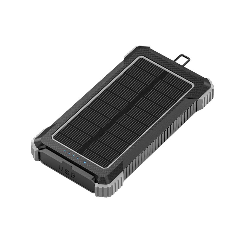 Portable Waterproof Powerbanks 10000 mAh High Capacity 20000mAh Wireless Solar Charger Power Bank
