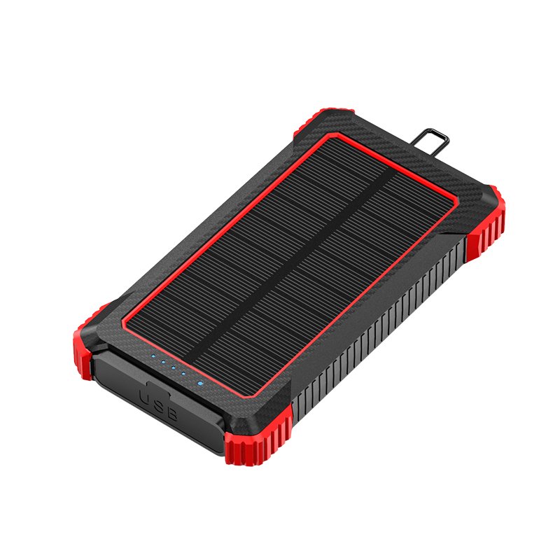 Portable Waterproof Powerbanks 10000 mAh High Capacity 20000mAh Wireless Solar Charger Power Bank