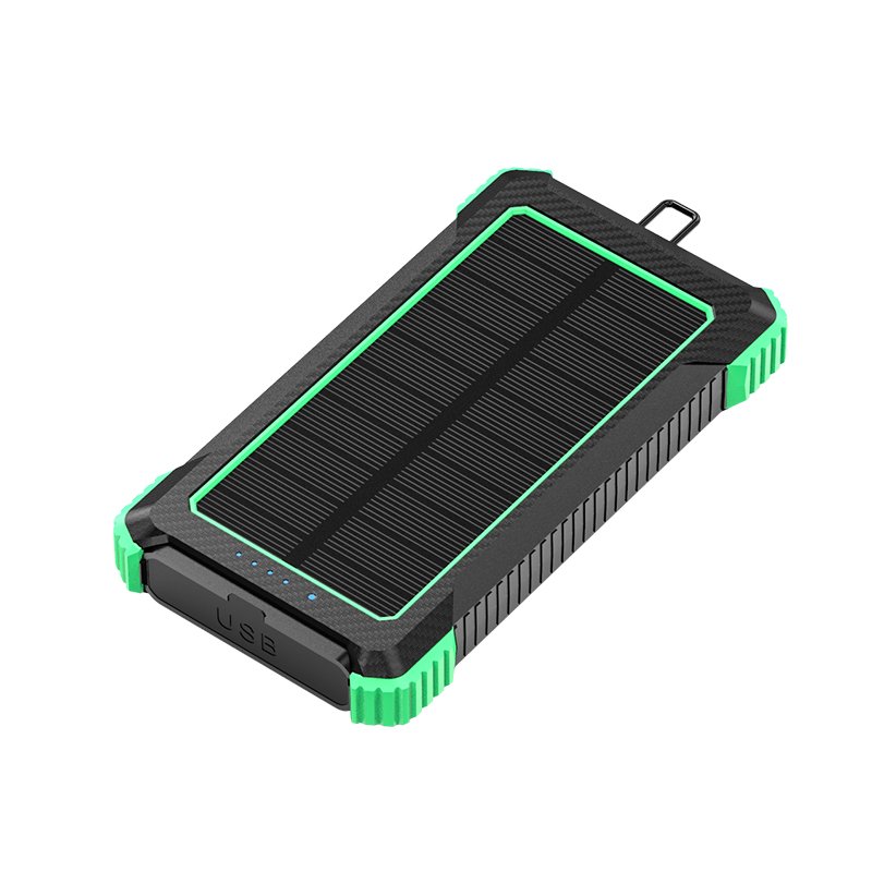 Portable Waterproof Powerbanks 10000 mAh High Capacity 20000mAh Wireless Solar Charger Power Bank