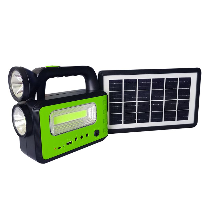 Portable 5V Rechargeable Storage Generator System Solar Panel Power USB Charger