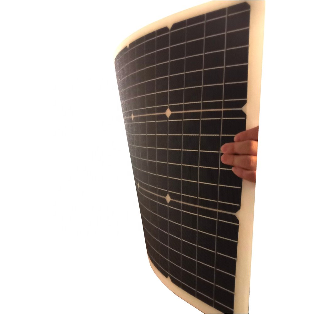 Semi flexible ETFE solar panels for solar chargers