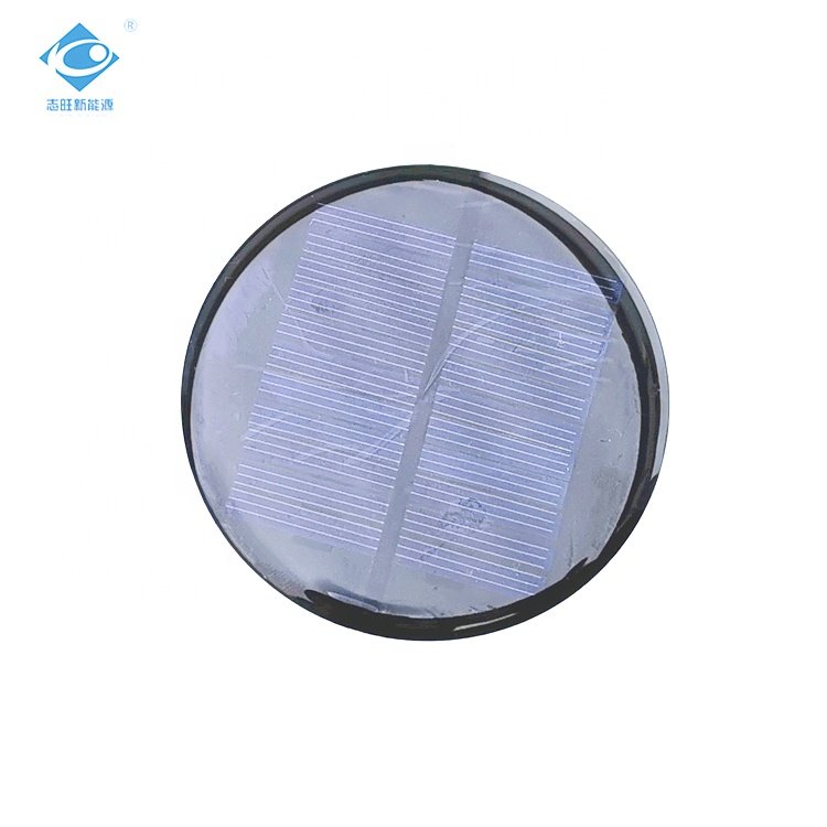 0.5W Belief Portable Solar Laptop Charger ZW-Dia80-S Epoxy Resin Solar Panel 5.5V Mini Epoxy Sealed Solar Panel