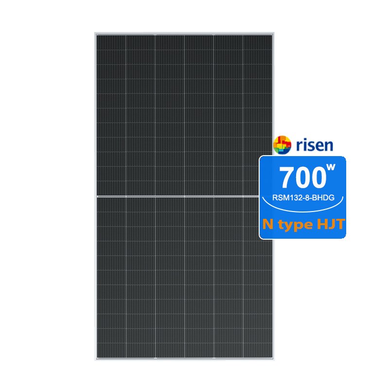 Risen Longi Jinko 570w 580w 585w TOPCon N Type Panels 1kw 2kw 3kw 5kw PV Module Mono Cell Power System Home Solar Panels