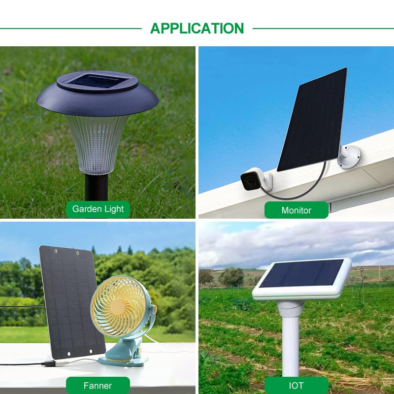 Shine Solar 10W ETFE Solar Panel Outdoor Travel Backpack Charging Phone Waterproof Customized Solar Charger 6V Mini Solar Panel