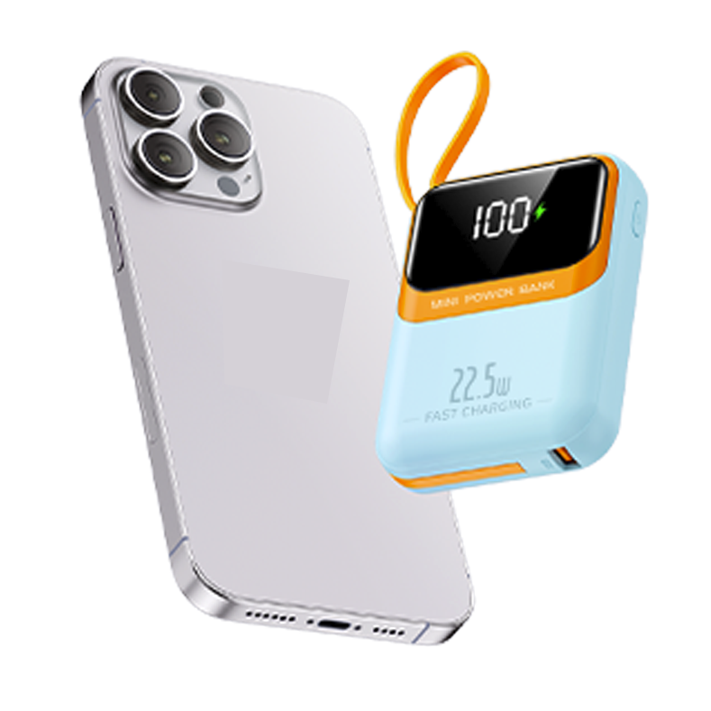 Charging bank wholesale small portable line 10000 mAh power Bank mini large capacity custom logo mobile power supply