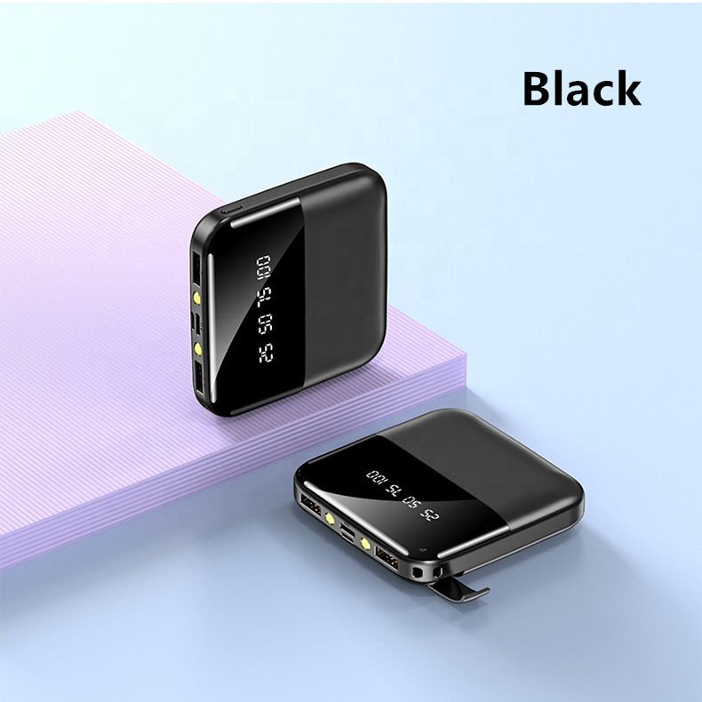 Hot Sale Mini 10000Mah Battery Charger Powerbank Portable Power Bank For Iphone Type-C Micro Power Banks