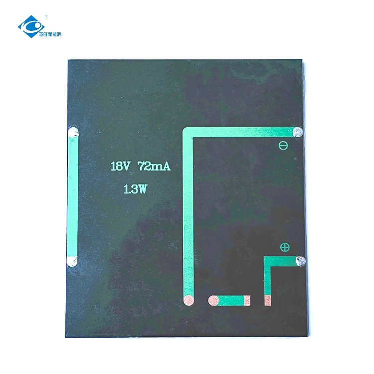 18V Poly PV Module Solar Panel ZW-138116 Epoxy Adhesive Solar Panel 1.6W Mini Solar Panels Charger