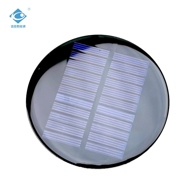 Epoxy Resin Solar Panel 0.5W Supplier Reliable Solar Panel Charger ZW-Dia93.5 High-efficiency Solar Panels 5.5V