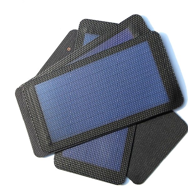 BUHESHUI Flexible Solar Panel 1W 1.5V 2V Amorphous Solar Cell for DIY Mobile Phones Charger Solar Panels