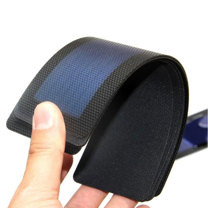 BUHESHUI Flexible Solar Panel 1W 1.5V 2V Amorphous Solar Cell for DIY Mobile Phones Charger Solar Panels